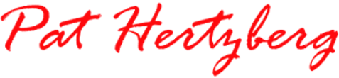 Pat Hertzberg Homepage Signature