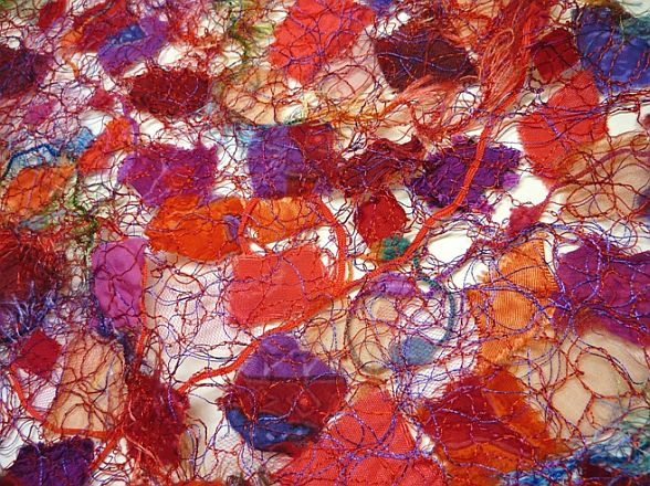 Detail - Joie de Vie shawl