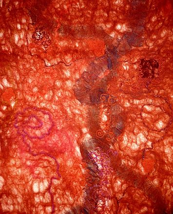 Detail - Autumn scarf